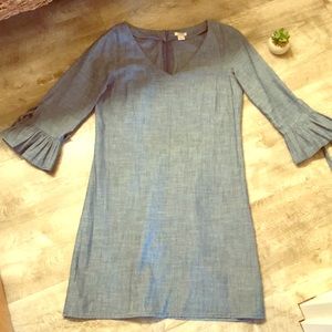 J. Crew denim dress